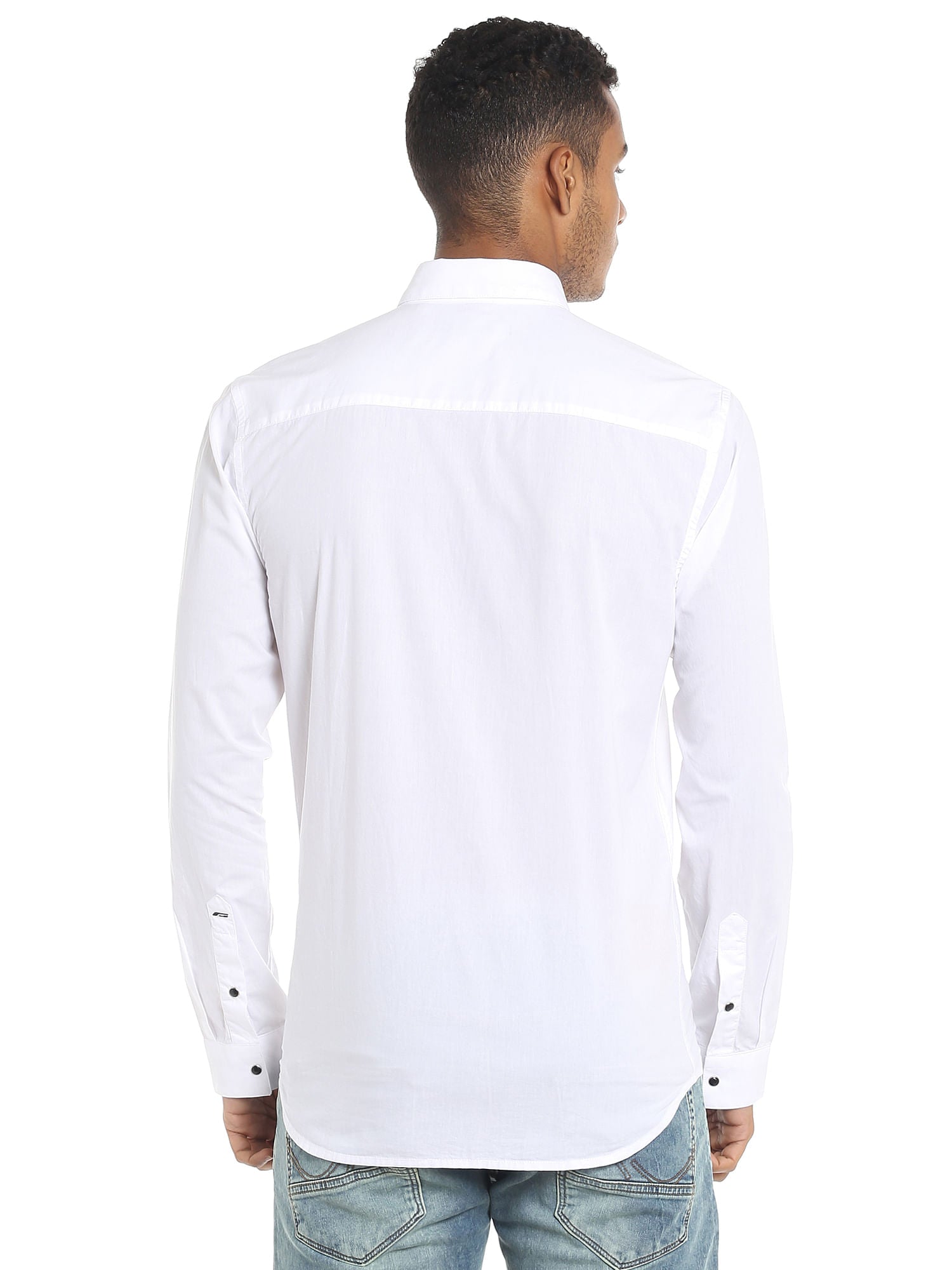 White Slim Fit Shirt