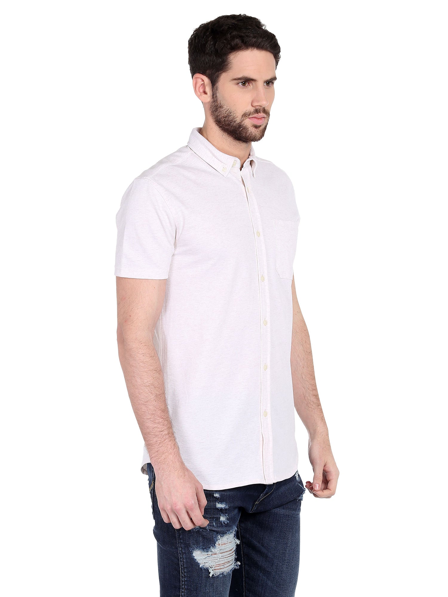 Grey Slim Fit Shirt