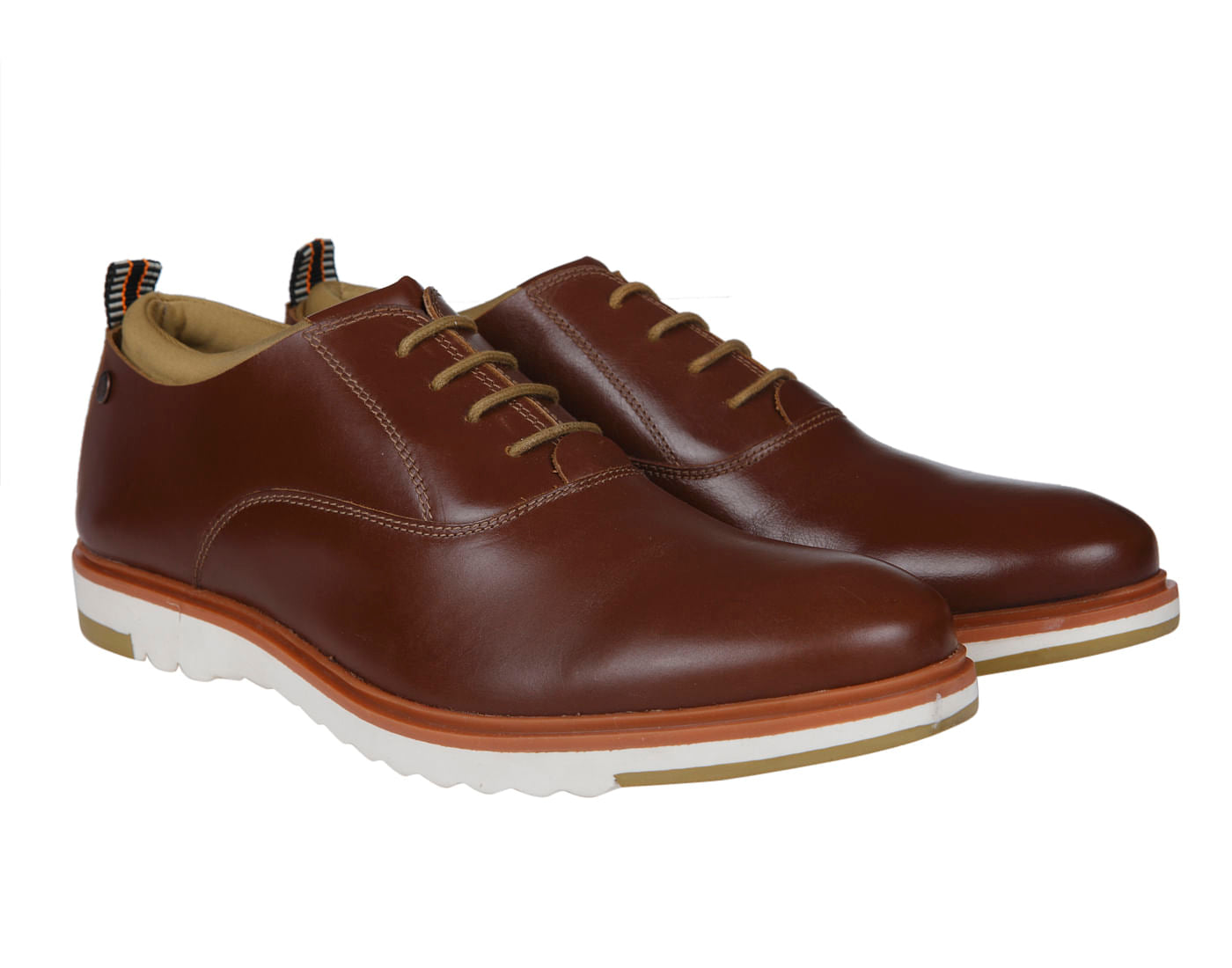 Tan Leather Formal Shoes