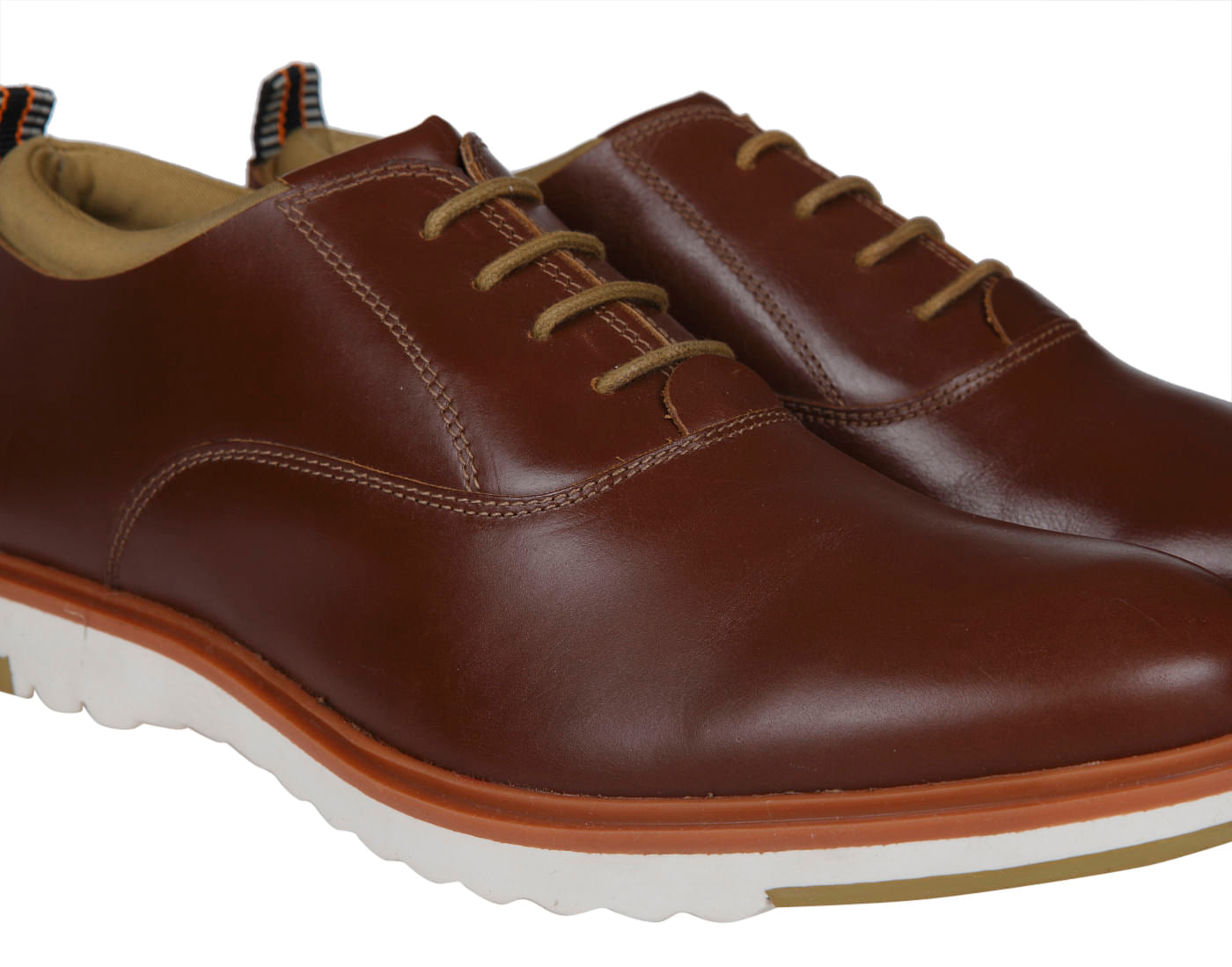 Tan Leather Formal Shoes