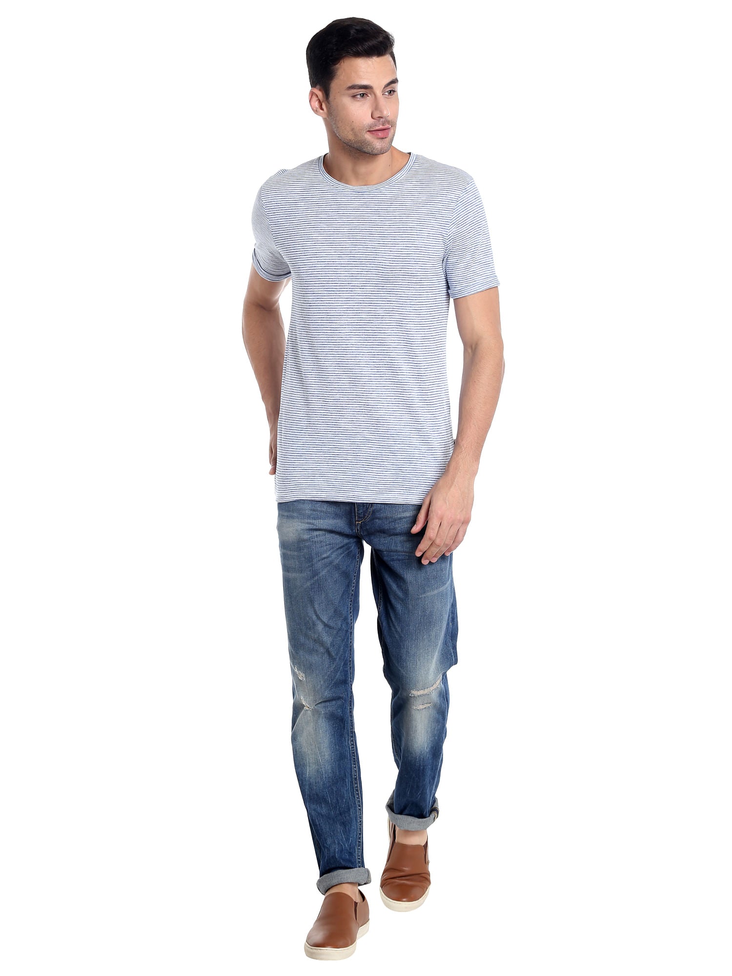 Dark Blue Slim Fit Jeans