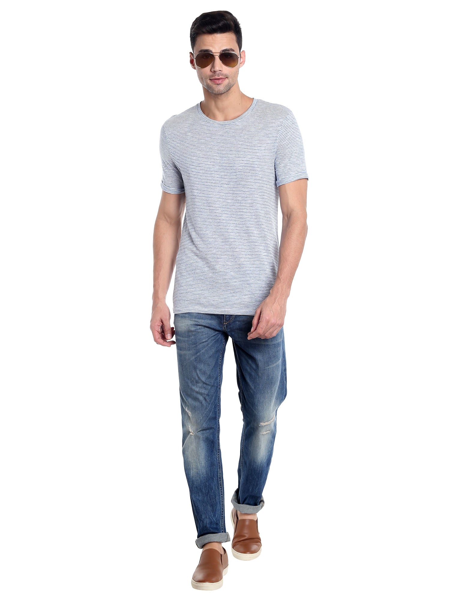 Dark Blue Slim Fit Jeans