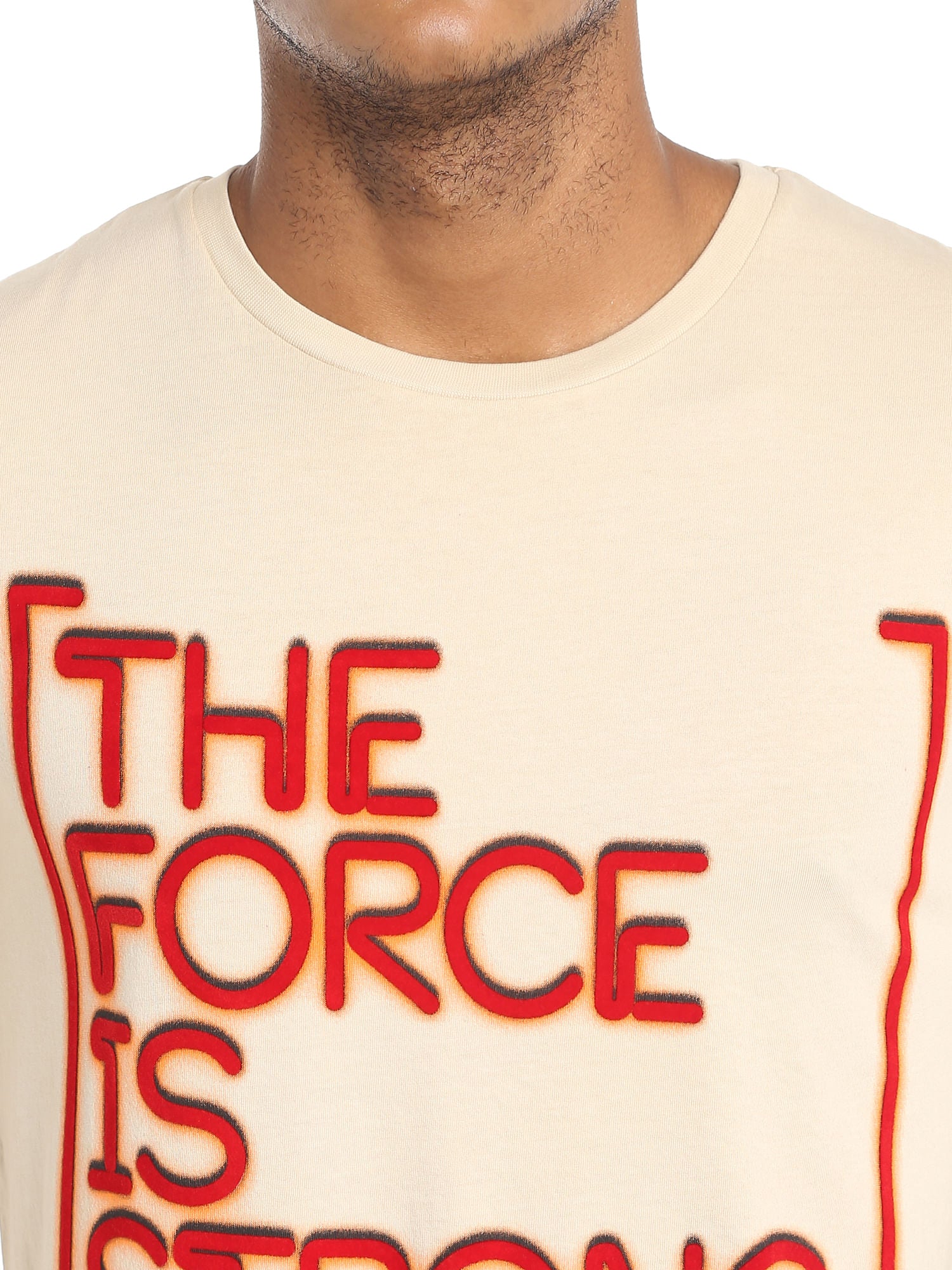 Star Wars Slogan Print Grey T-Shirt
