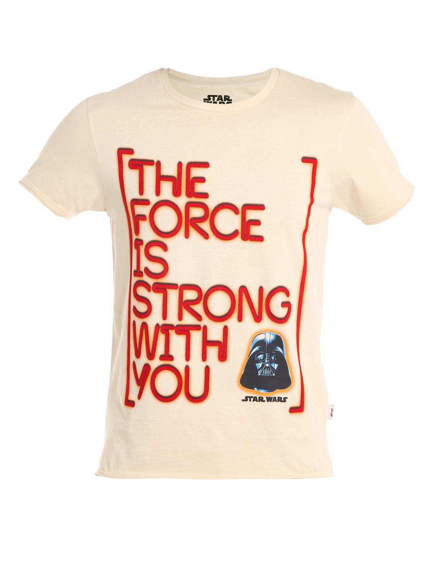 Star Wars Slogan Print Grey T-Shirt