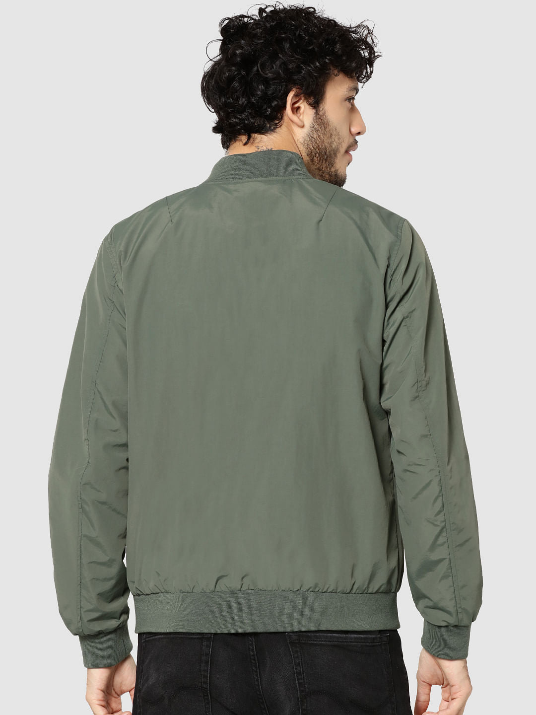 Green Bomber Jacket