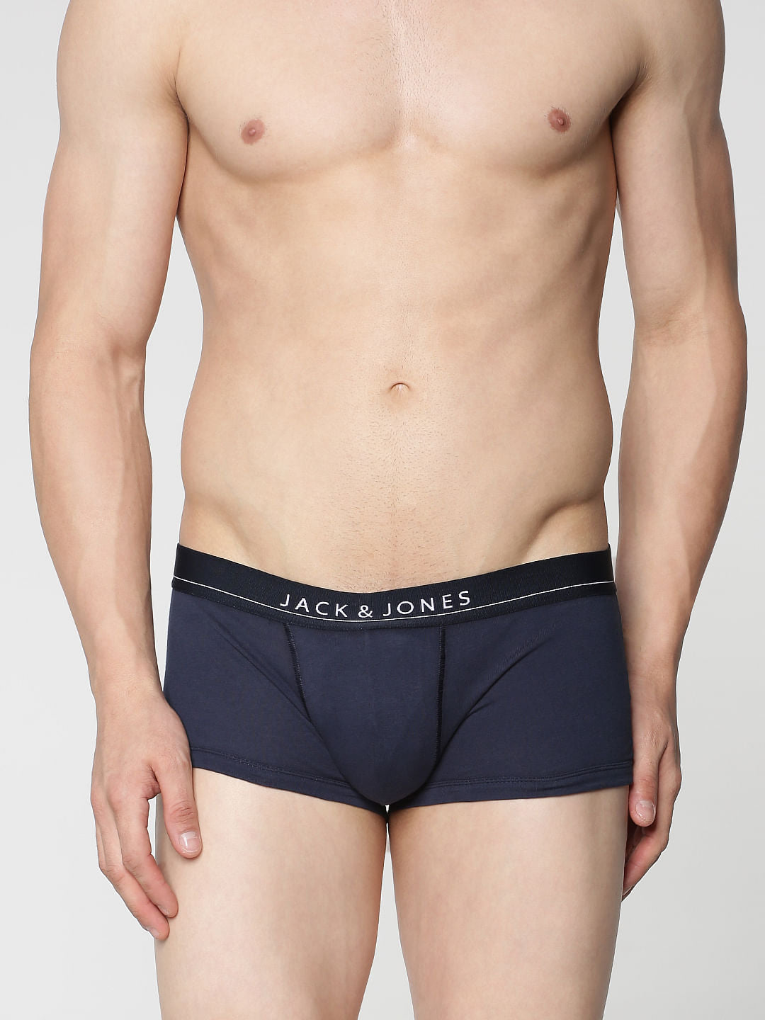 Pack Of Two Brazilian Trunks - Navy And Grey