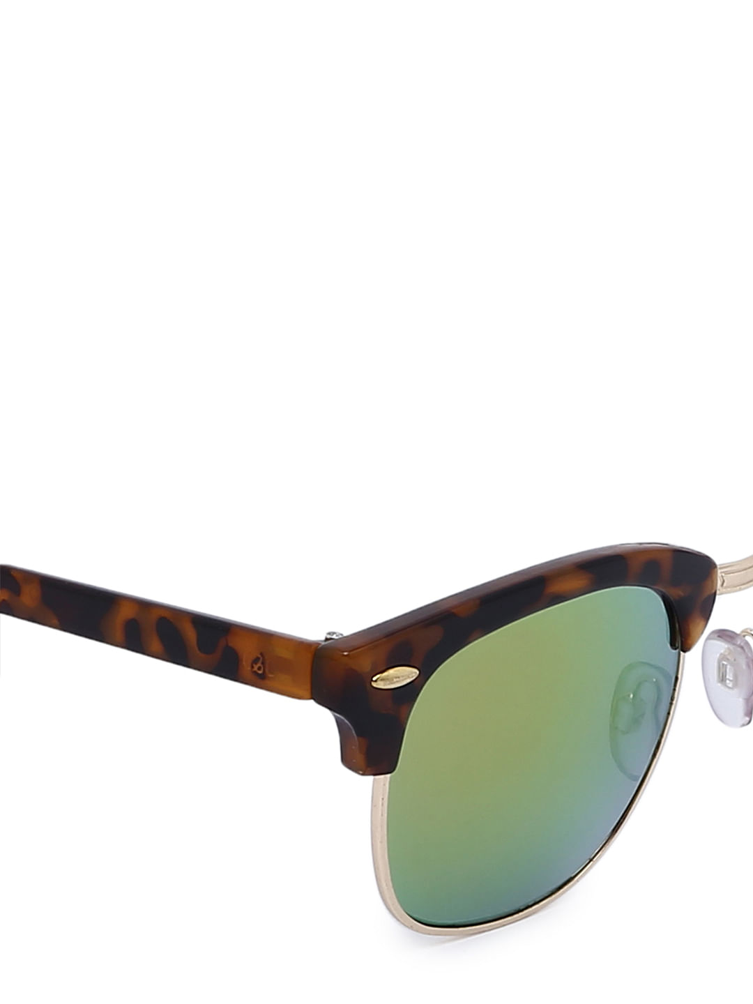 Green Tortoise Shell Sunglasses