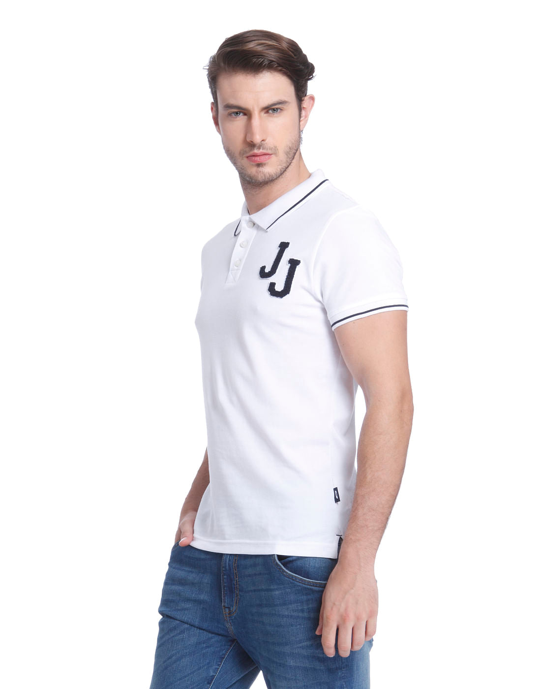 White Polo T-Shirt