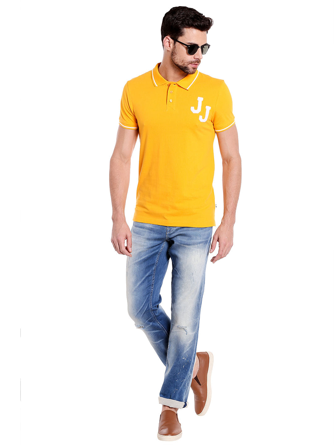 Bright Yellow Polo T-Shirt