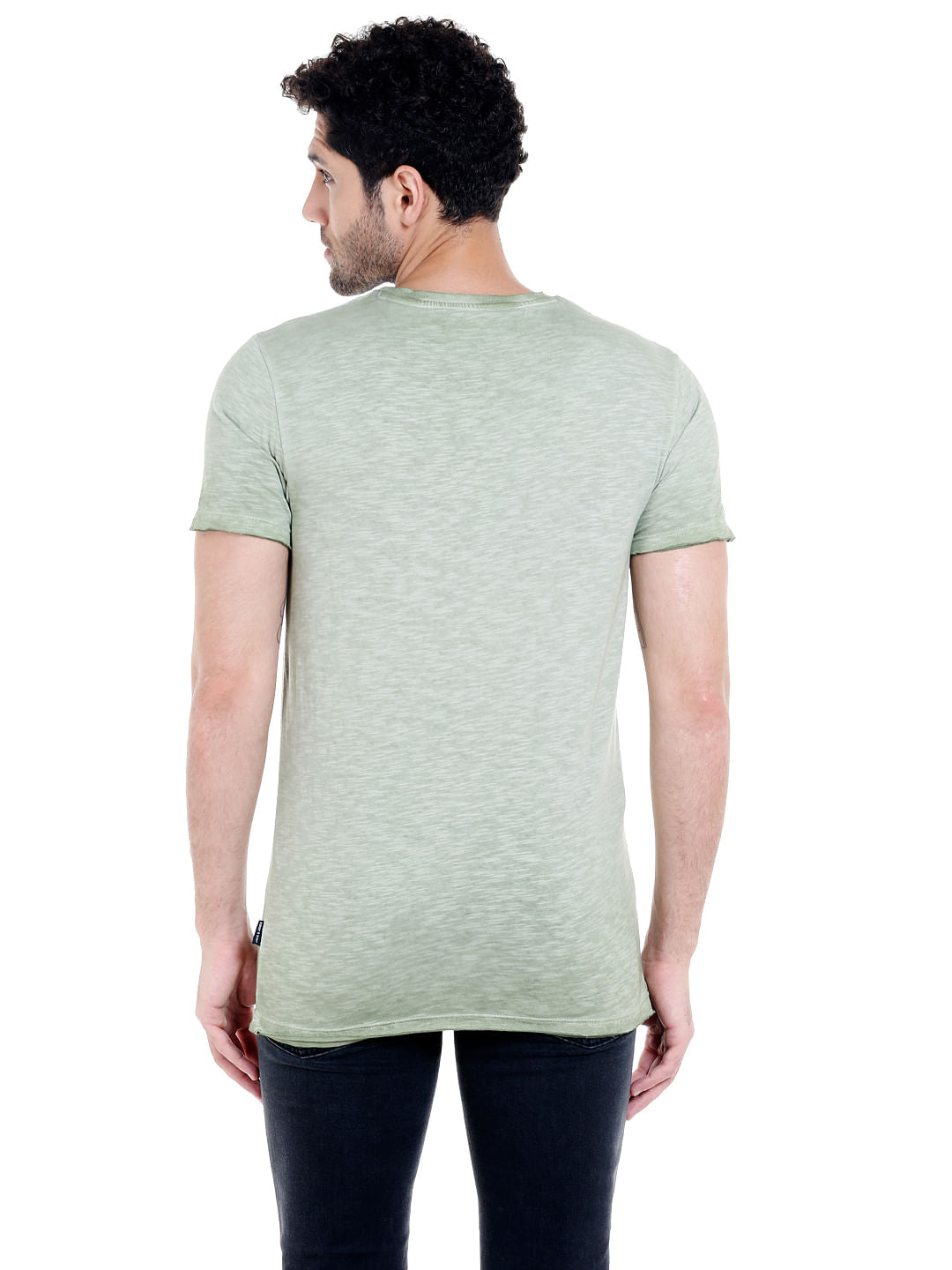 X Pokemon Light Green Poke Ball Print Crew Neck T-Shirt