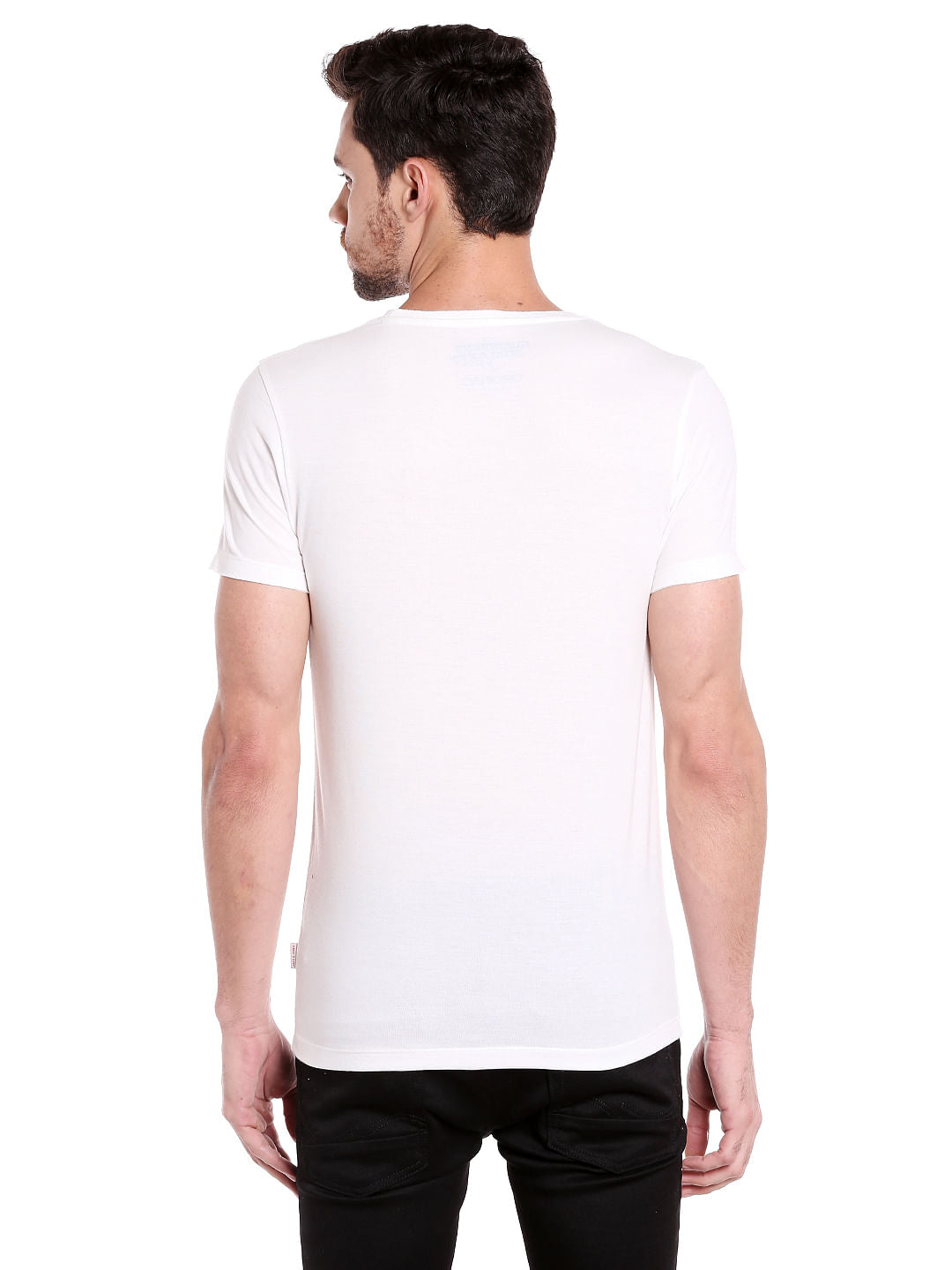 X Guardians Of The Galaxy Rocket Raccoon Print White Crew Neck T-Shirt