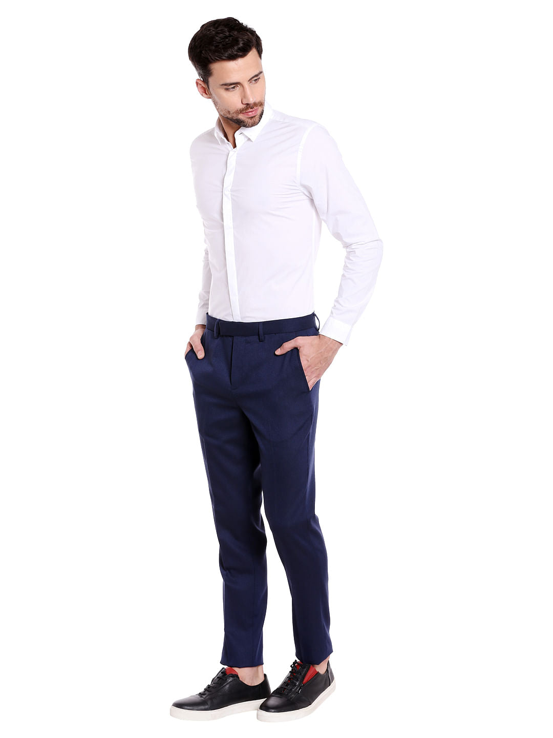 White Slim Fit Shirt