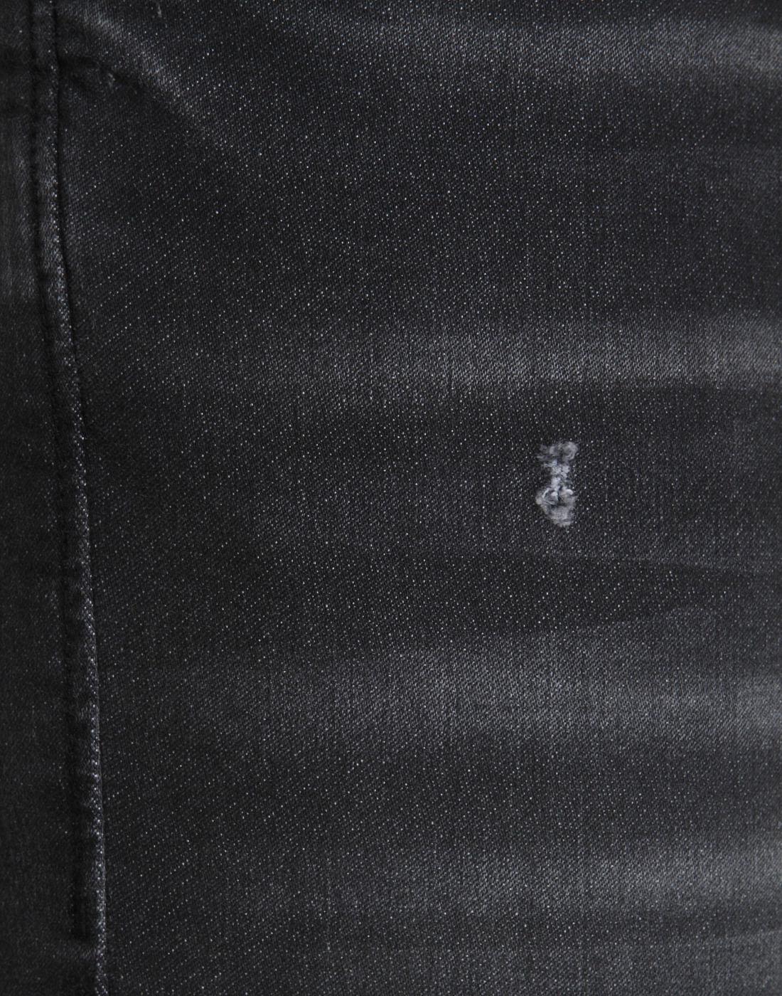 Grey Mild Distressed Skinny Fit Denim Joggers