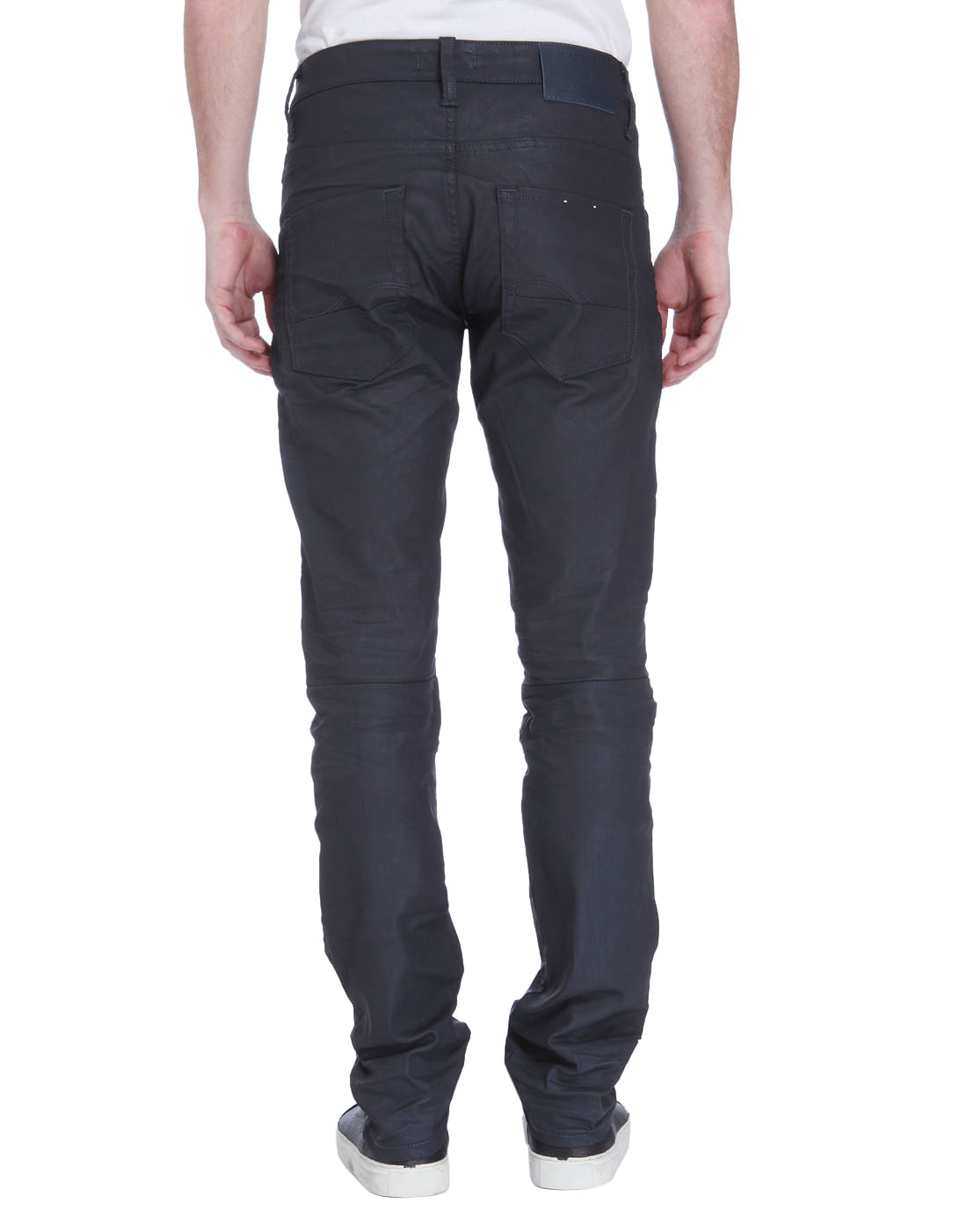 Black Low Rise Slim Fit Jeans