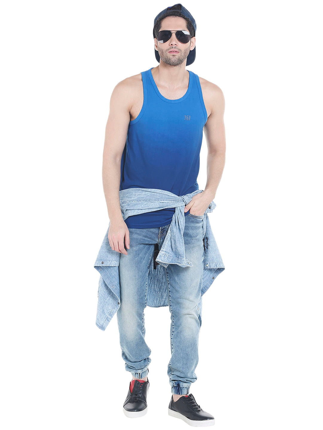 Blue Tank Top