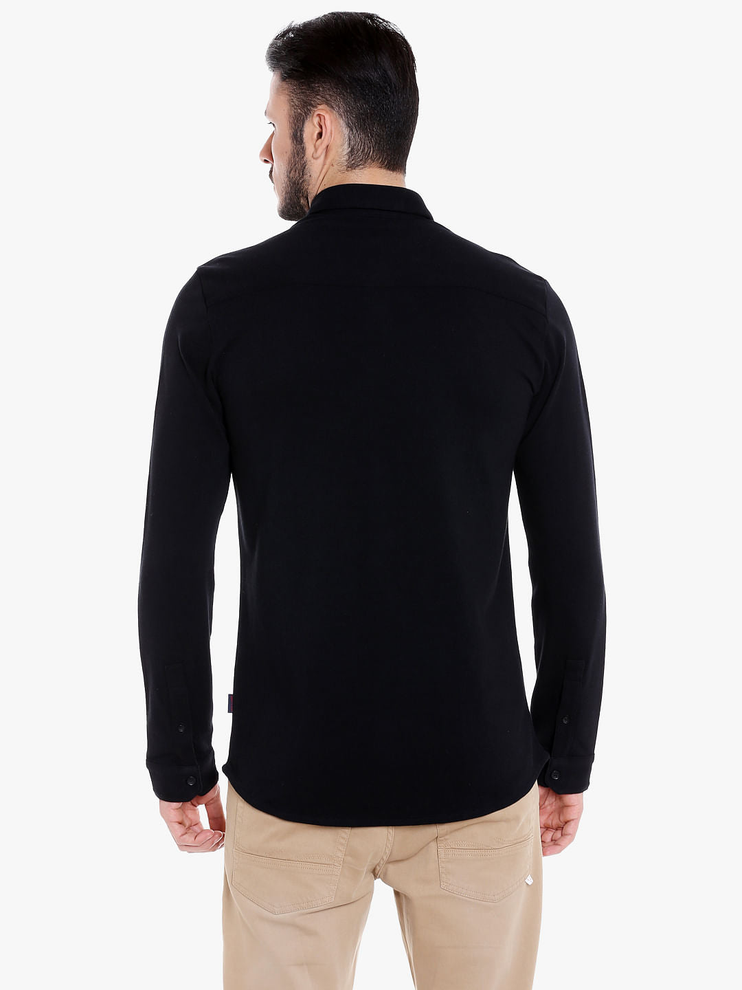 Black Slim Fit Shirt