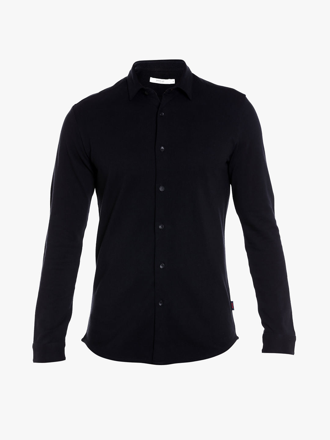 Black Slim Fit Shirt
