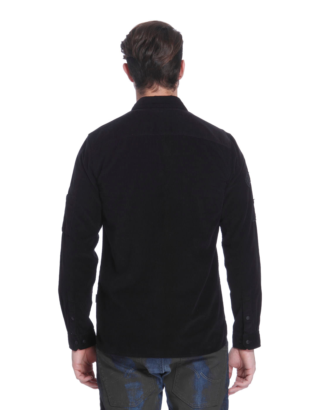 Black Corduroy Shirt