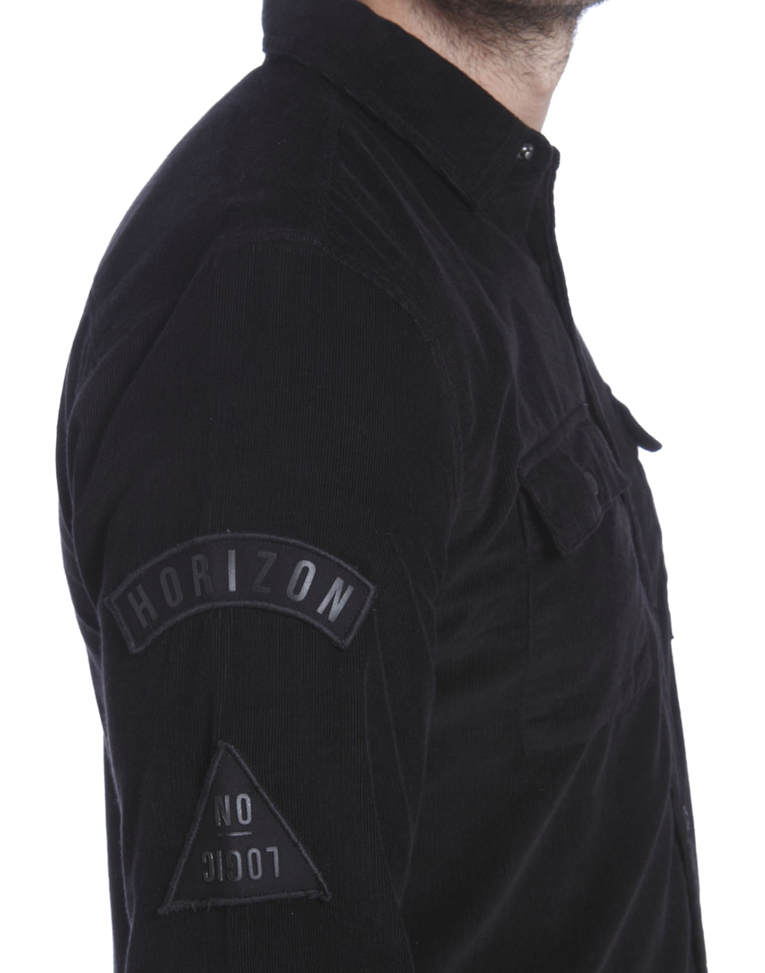 Black Corduroy Shirt