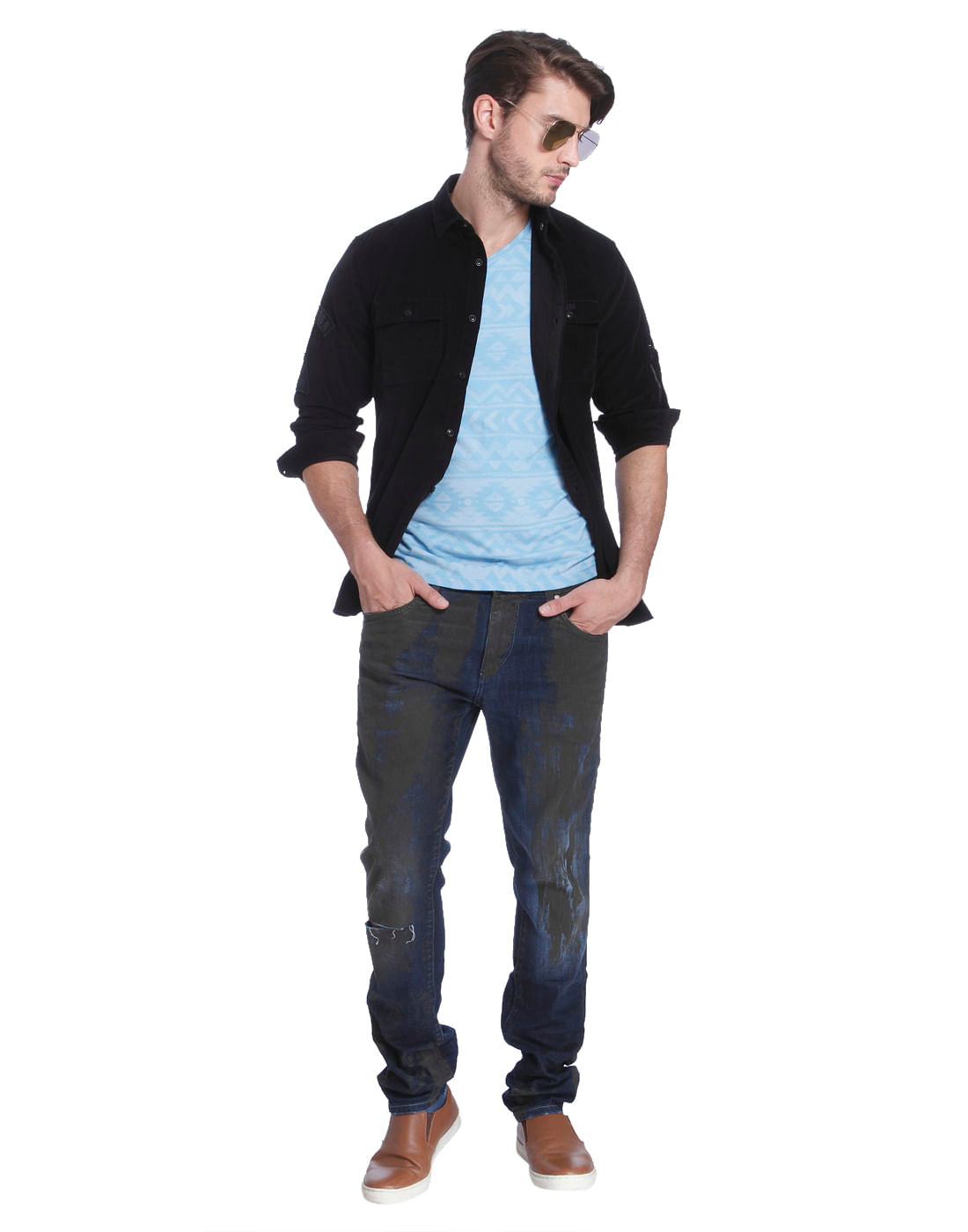 Black Corduroy Shirt