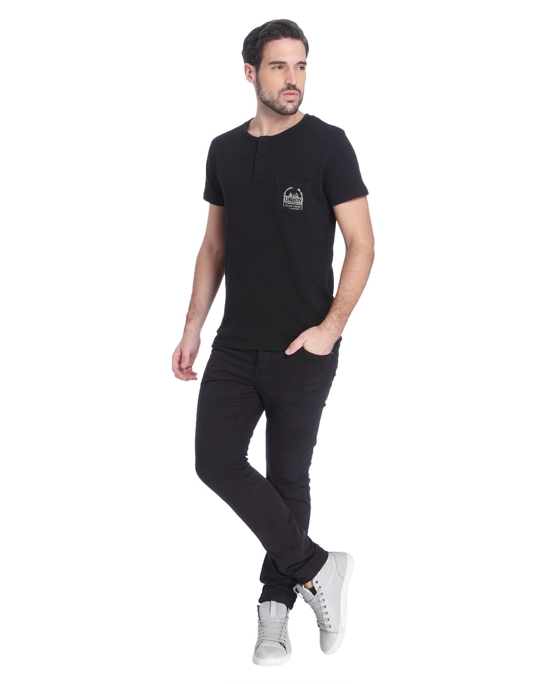 Black Crew Neck T-Shirt