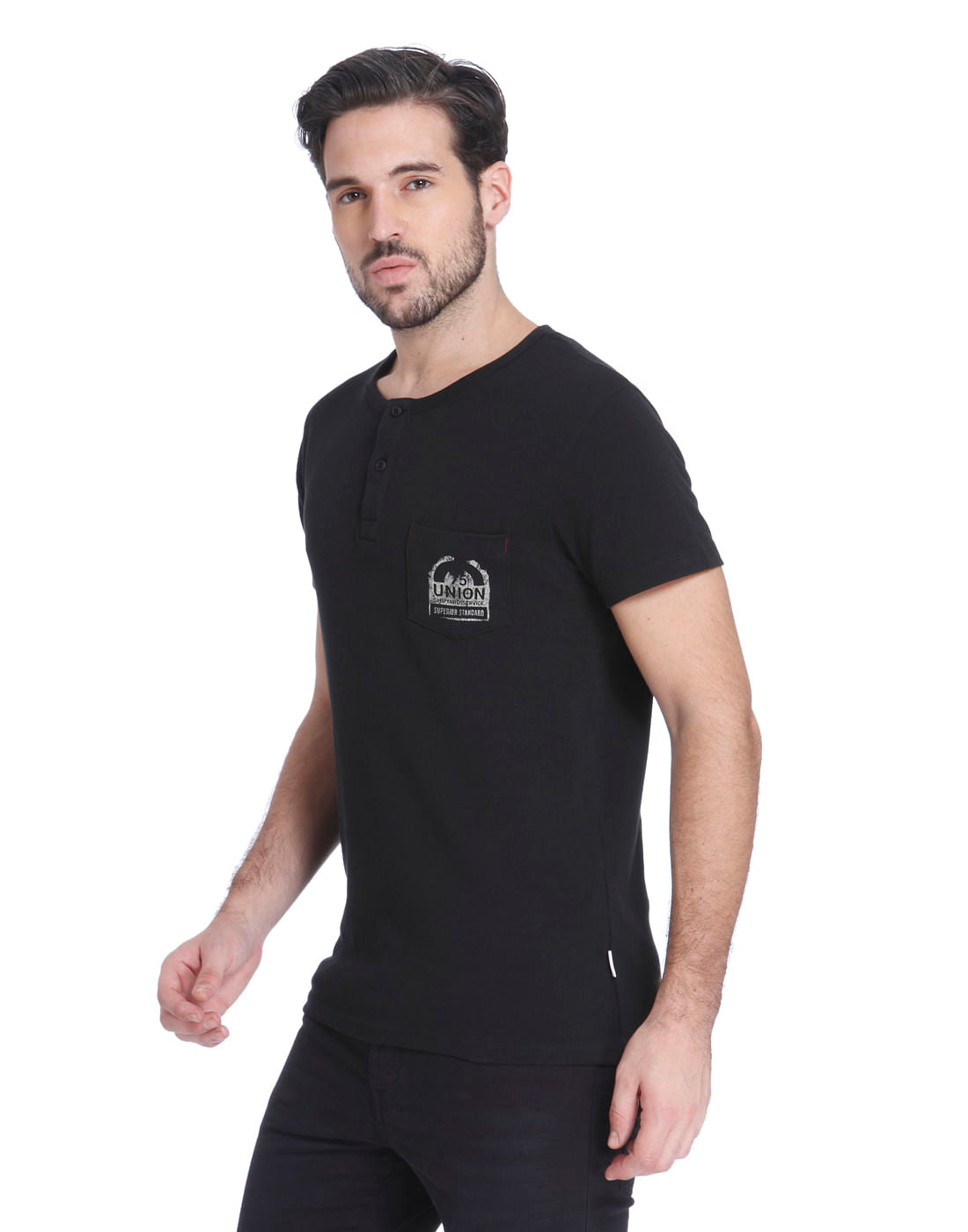 Black Crew Neck T-Shirt