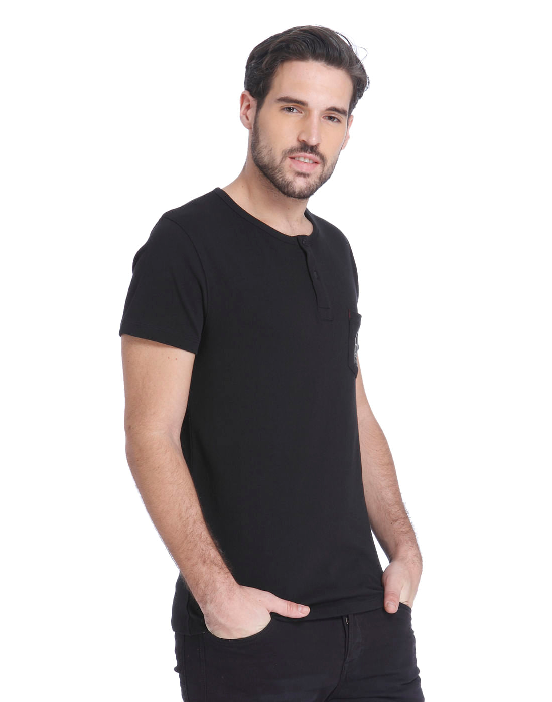 Black Crew Neck T-Shirt
