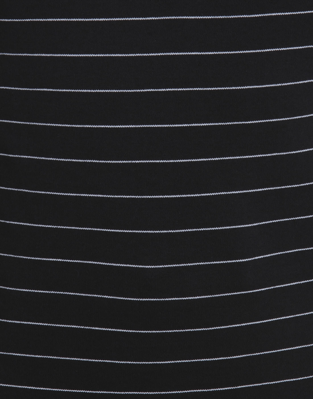 Black Striped Polo T-Shirt
