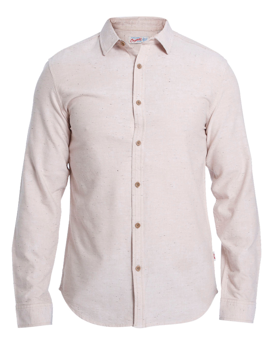 Beige Slim Fit Shirt
