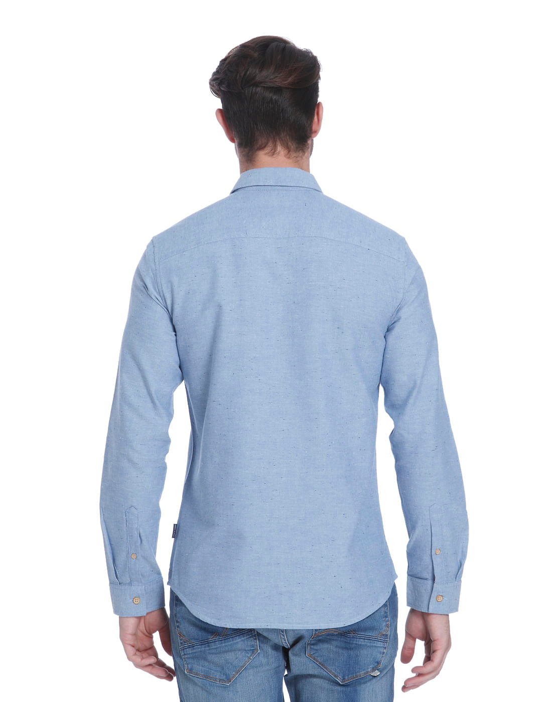 Powder Blue Slim Fit Shirt