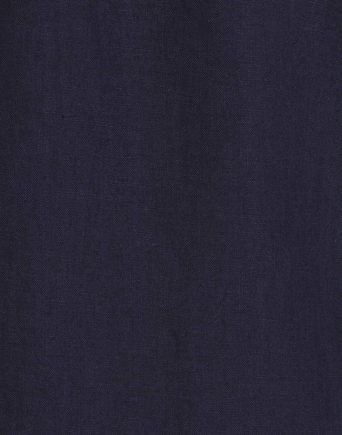 Dark Blue Linen Slim Fit Shirt