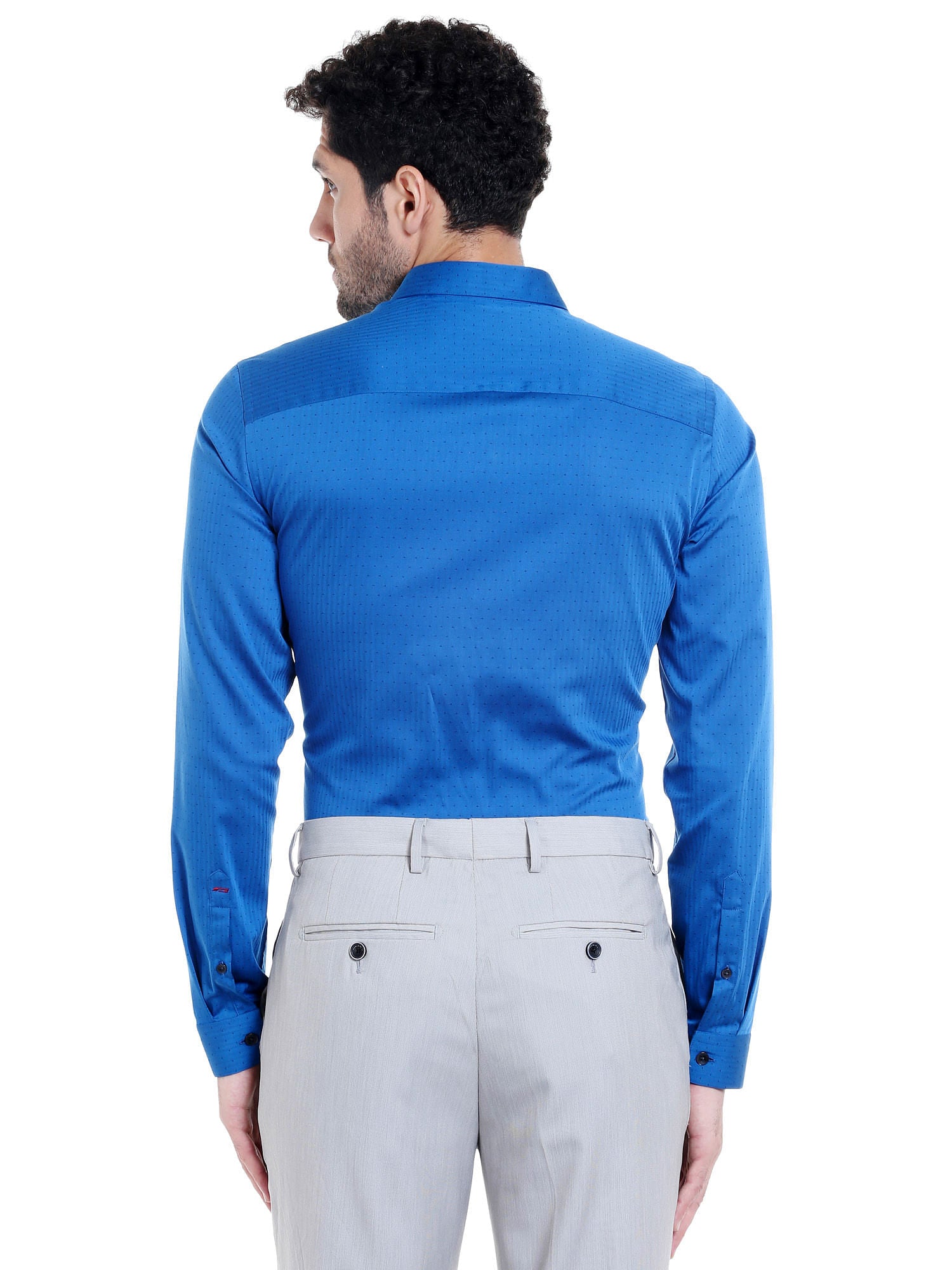 Deep Blue Slim Fit Shirt