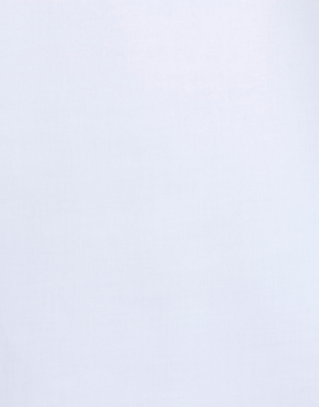 White Mandarin Collar Shirt