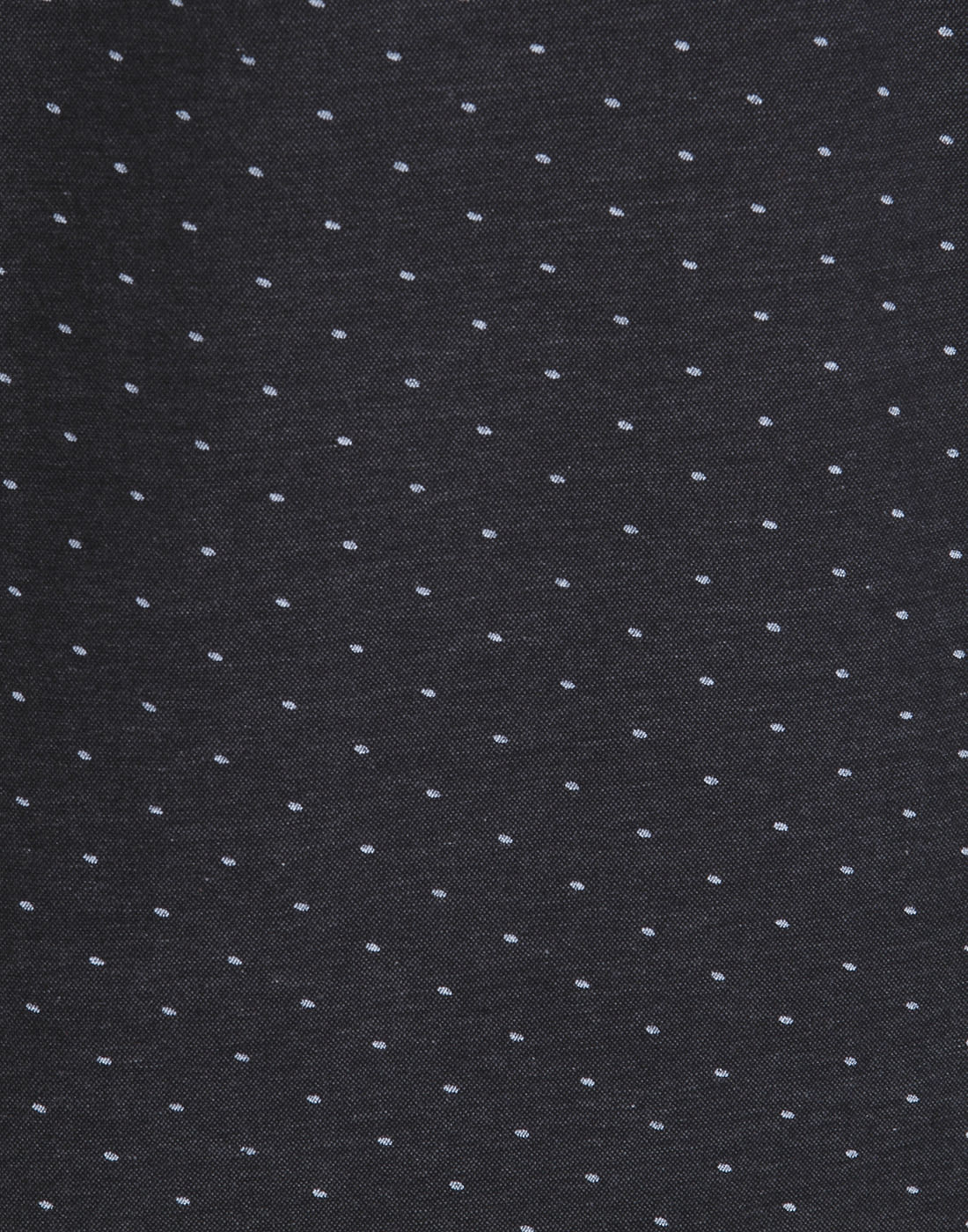 Dark Grey All Over Dotted Slim Fit Shirt