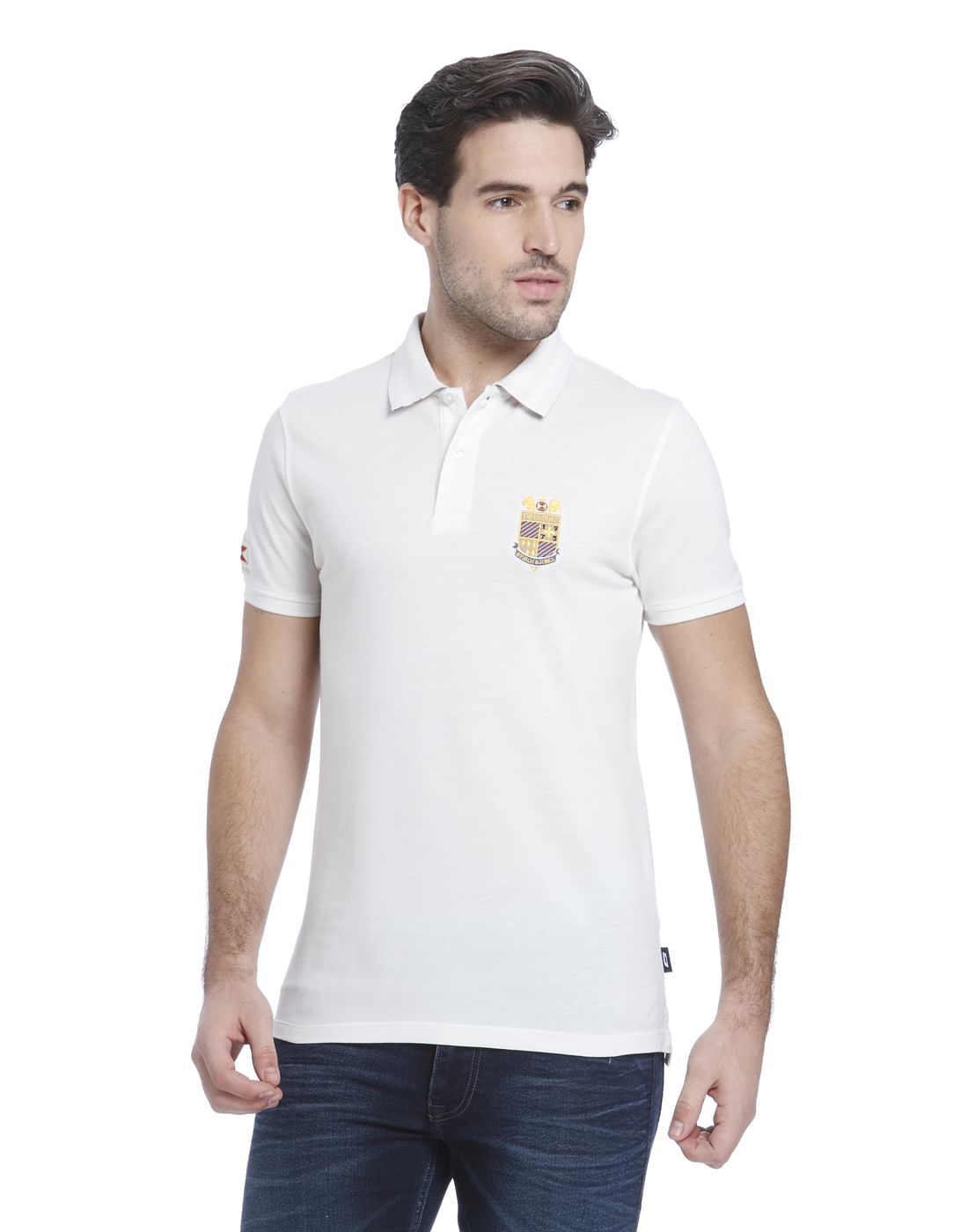 White Polo T-Shirt