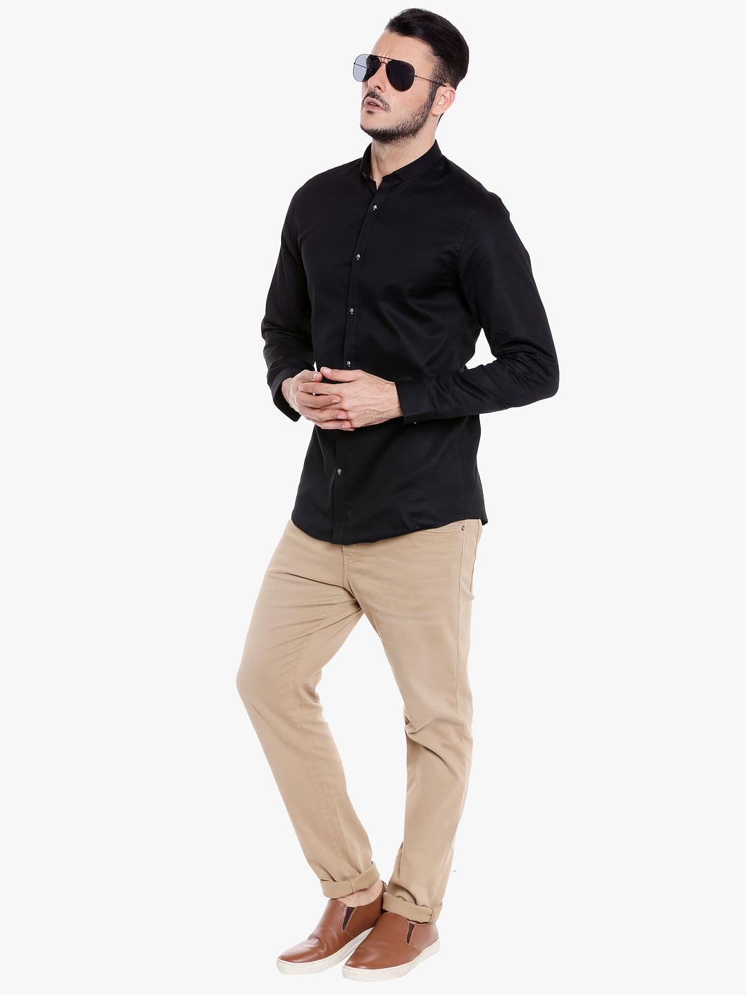 Black Slim Shirt
