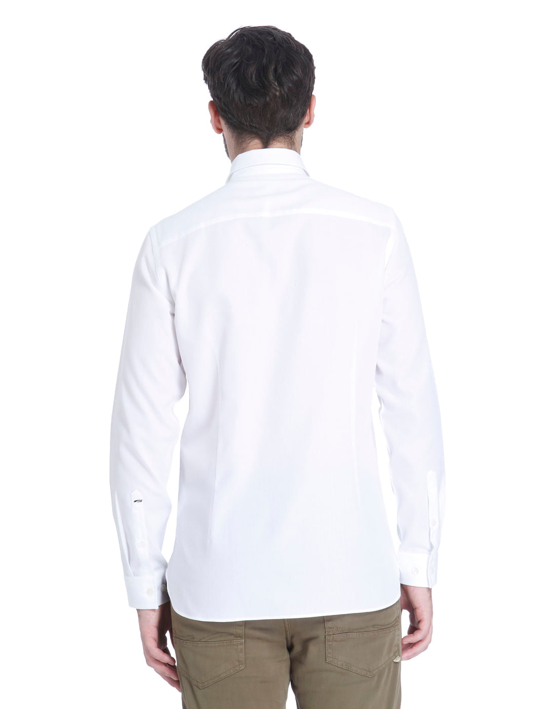 White Slim Fit Shirt