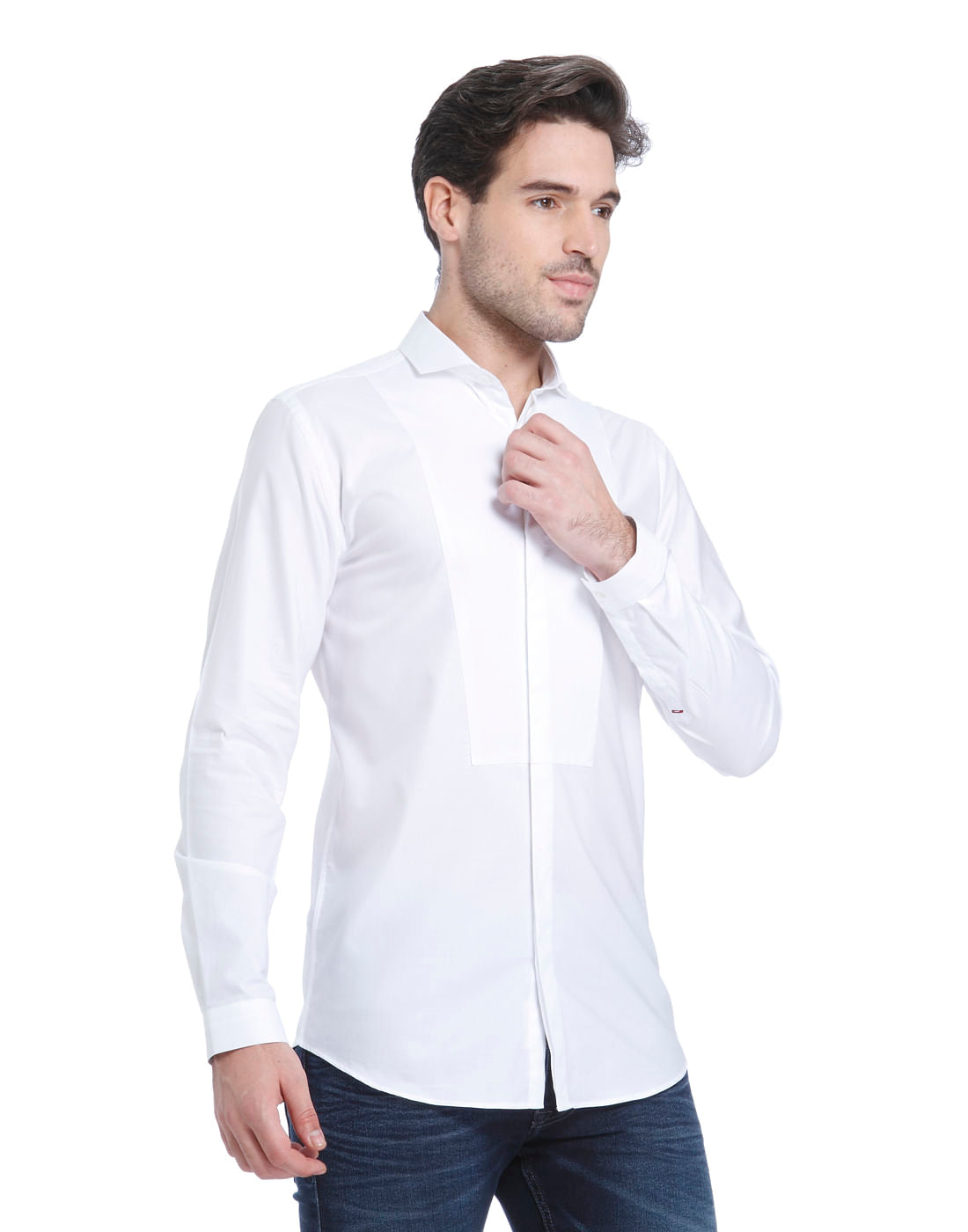 White Slim Fit Shirt