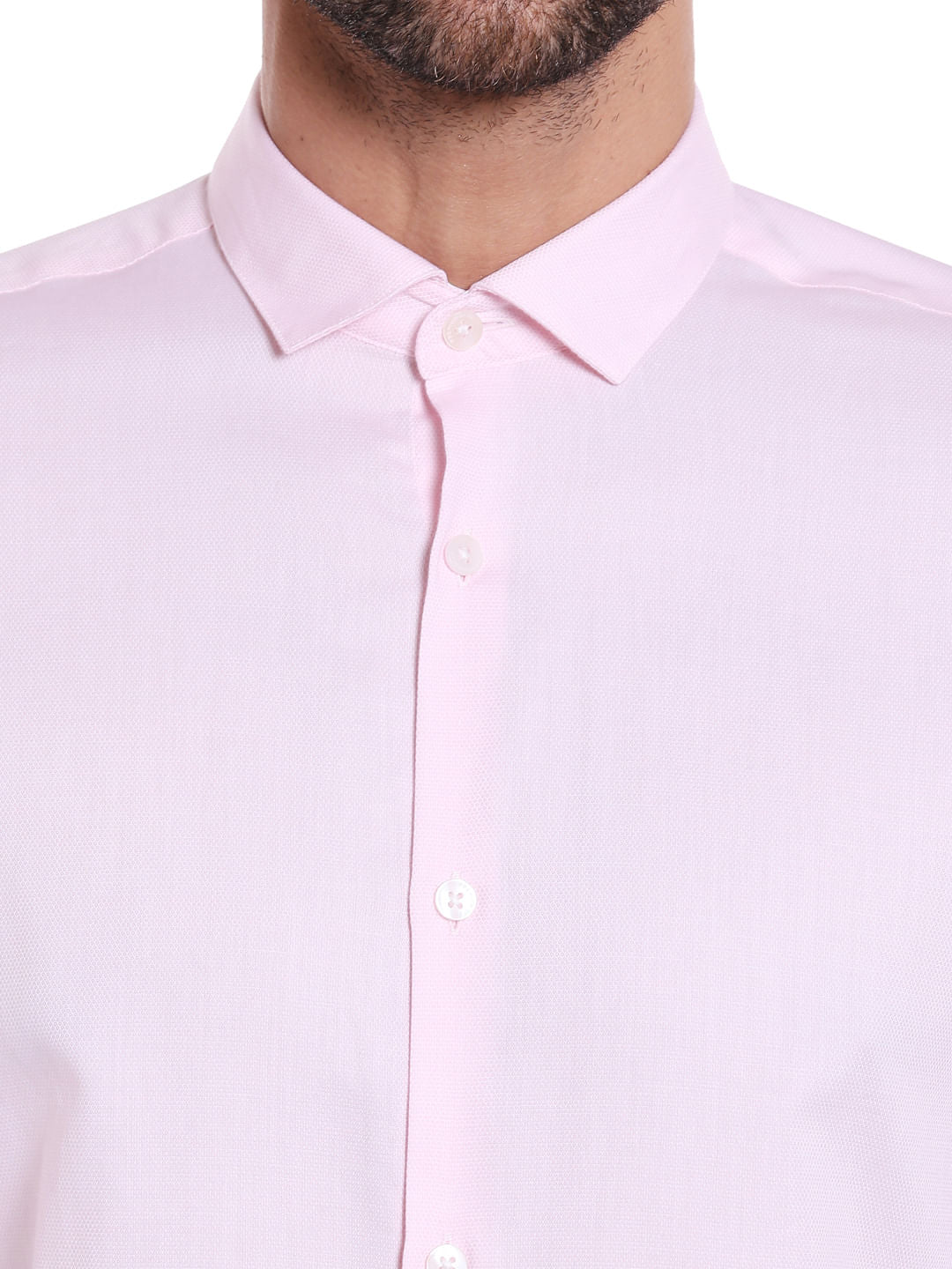Pink Slim Fit Shirt