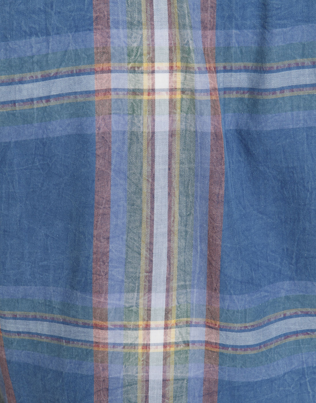 Blue Check Slim Fit Shirt