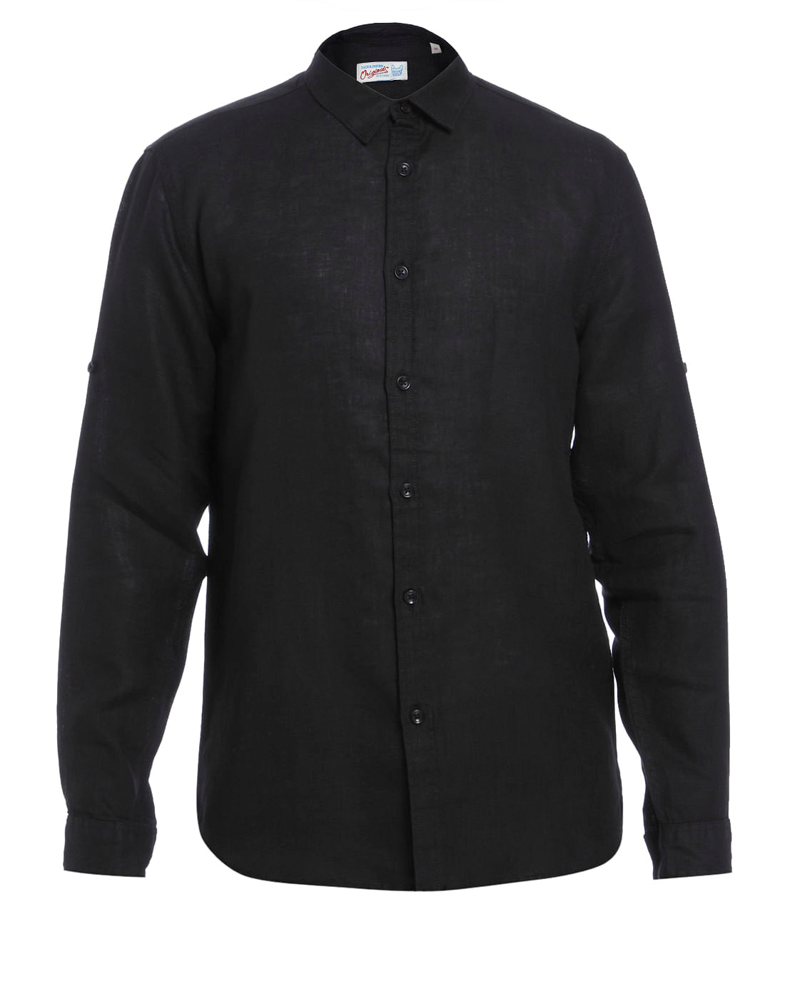 Black Linen Shirt