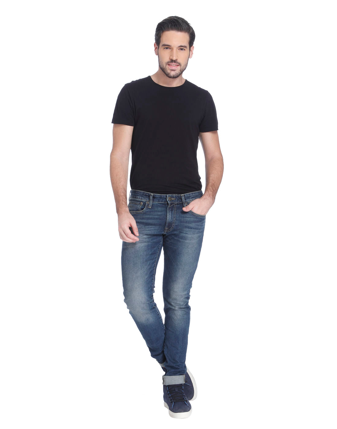 Dark Blue Slim Jeans