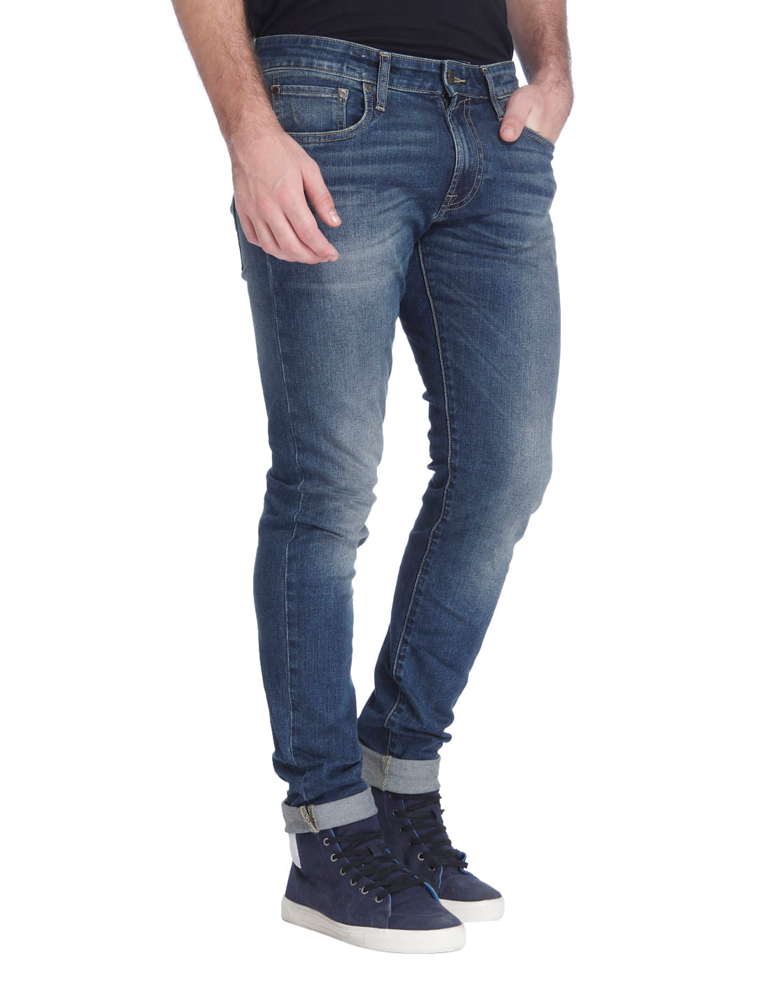 Dark Blue Slim Jeans