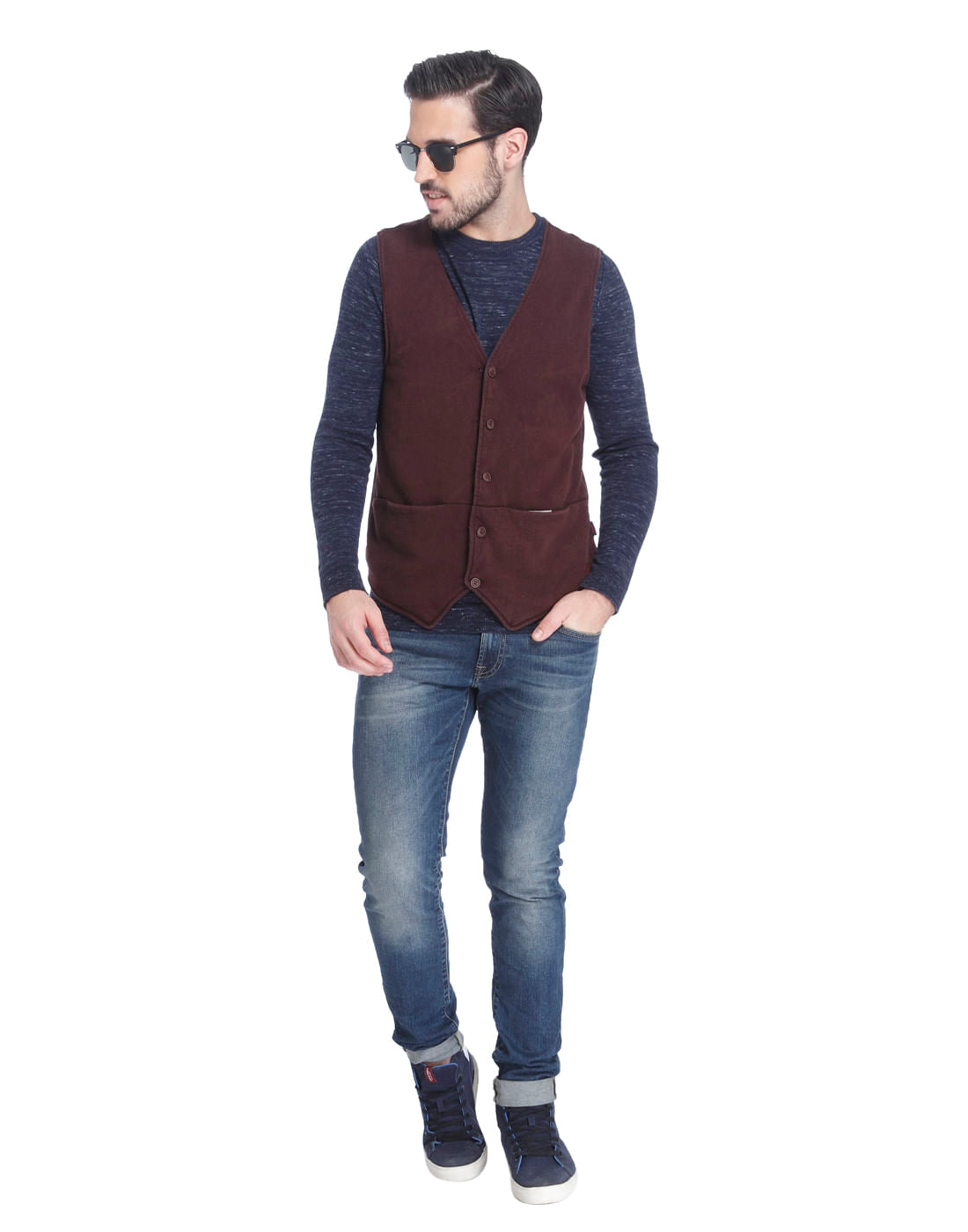 Dark Blue Slim Jeans