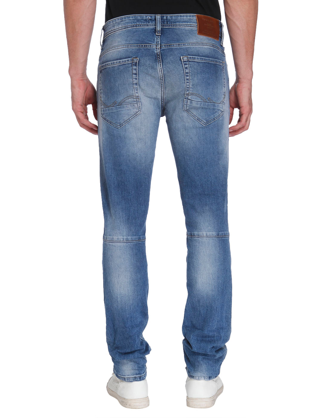 Blue Low Rise Slim Fit Jeans