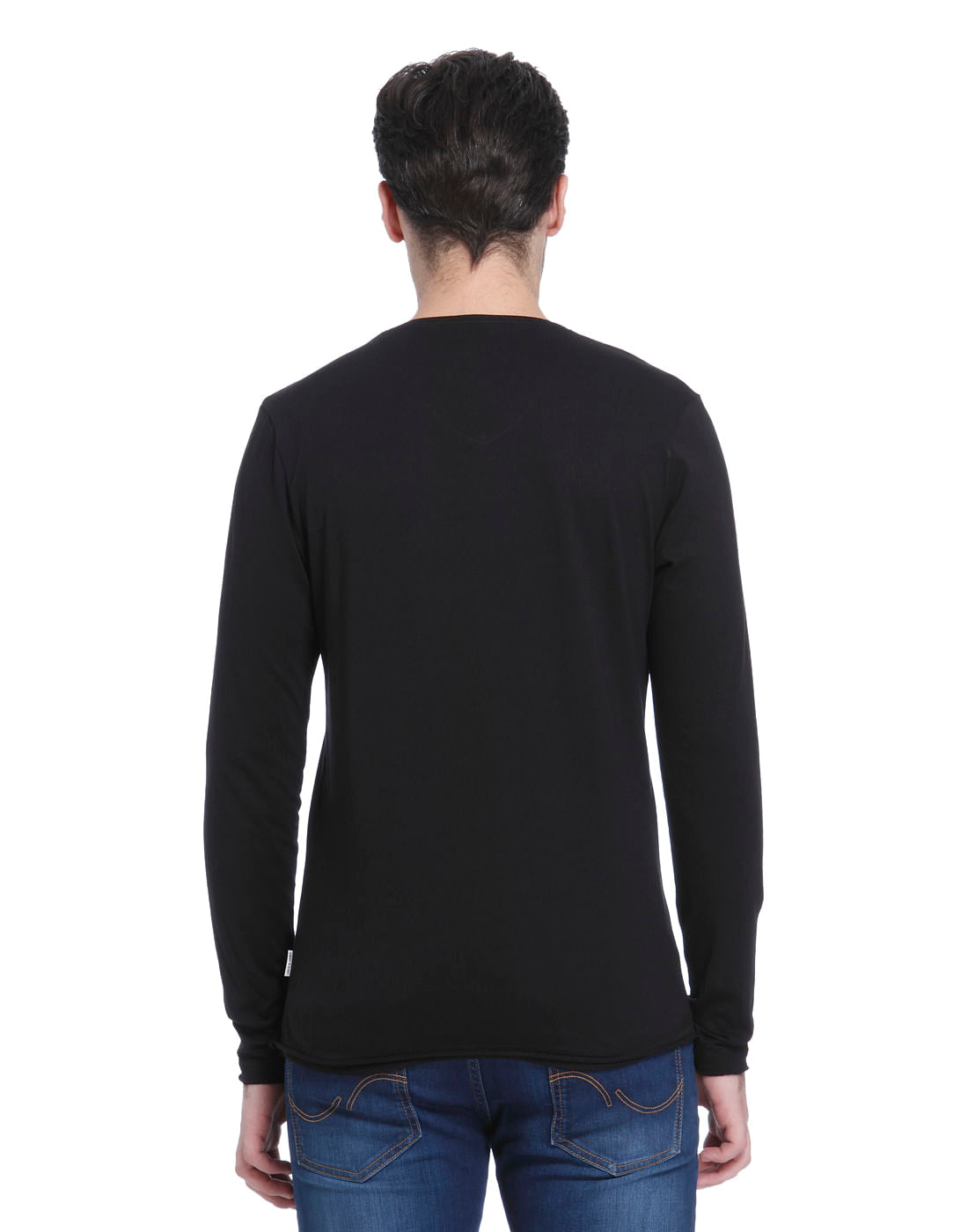 Black V-Neck T-Shirt