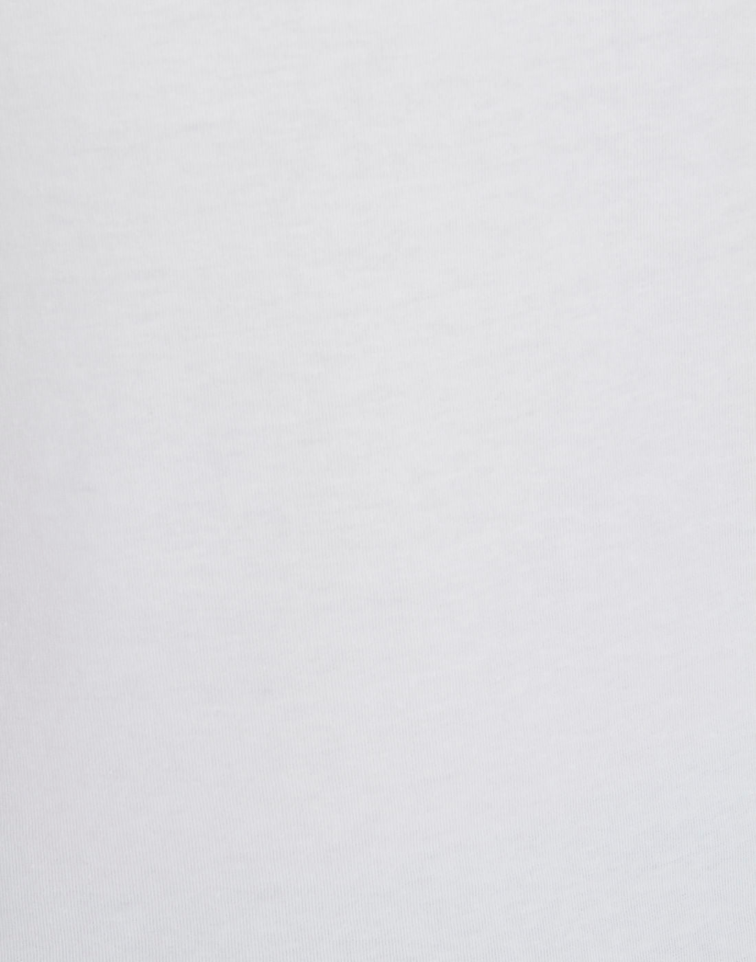 White V-Neck T-Shirt