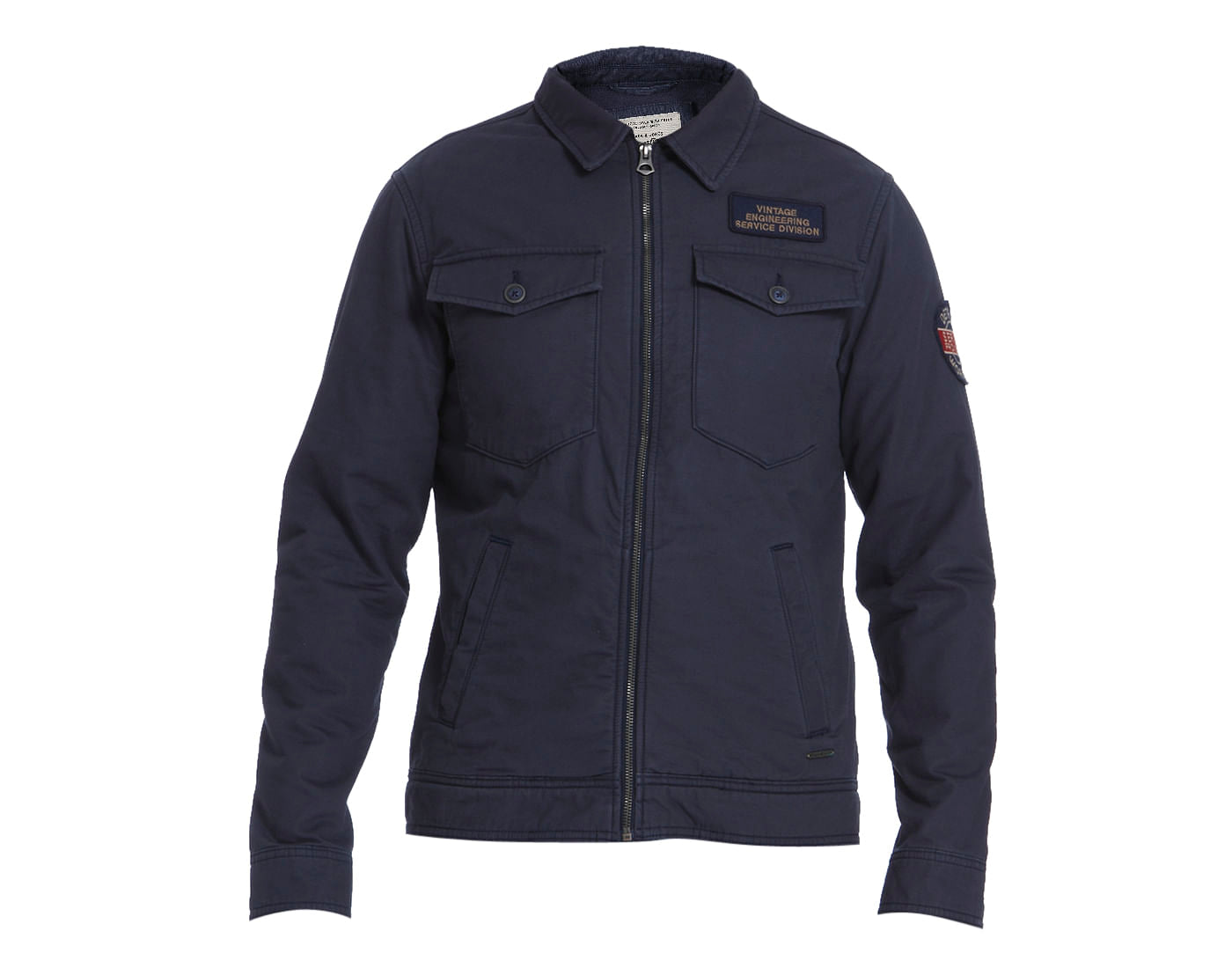 Ombre Blue Slim Fit Jacket