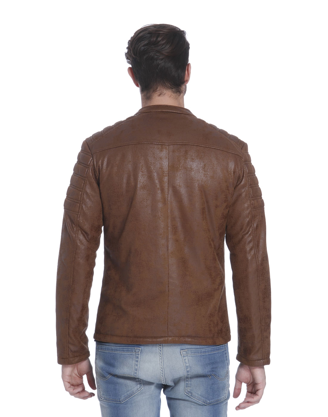 Tan Biker Jacket