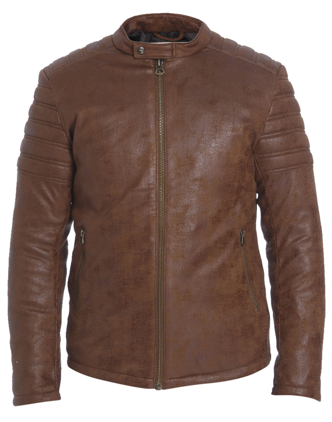 Tan Biker Jacket